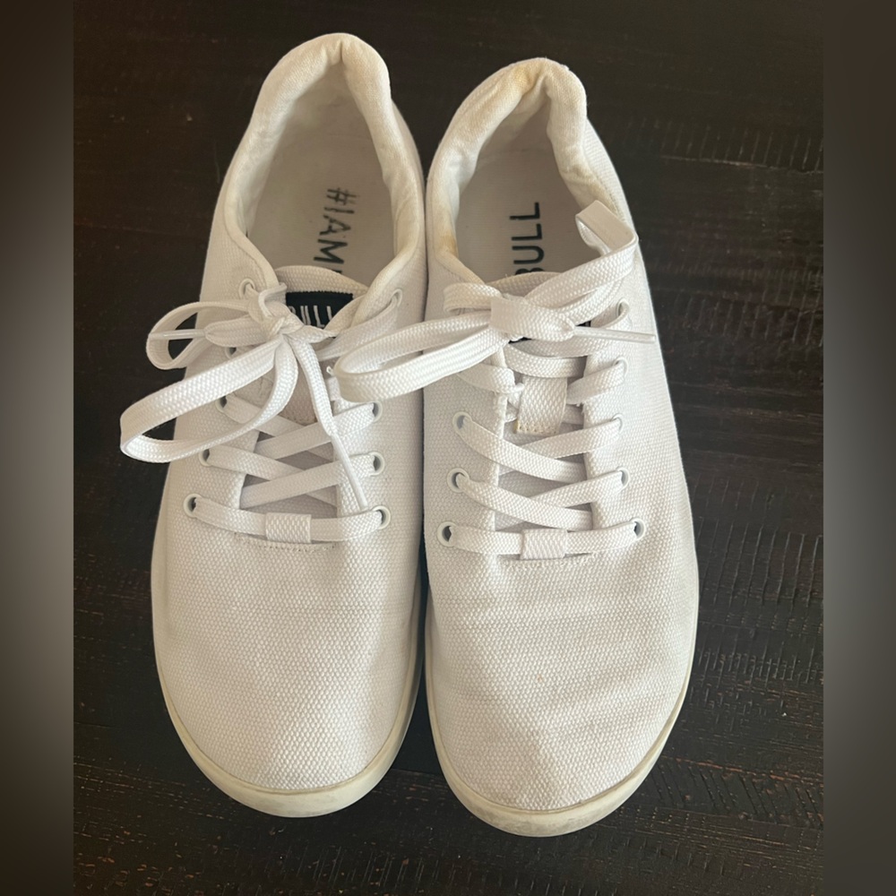 White ivory nobull trainers